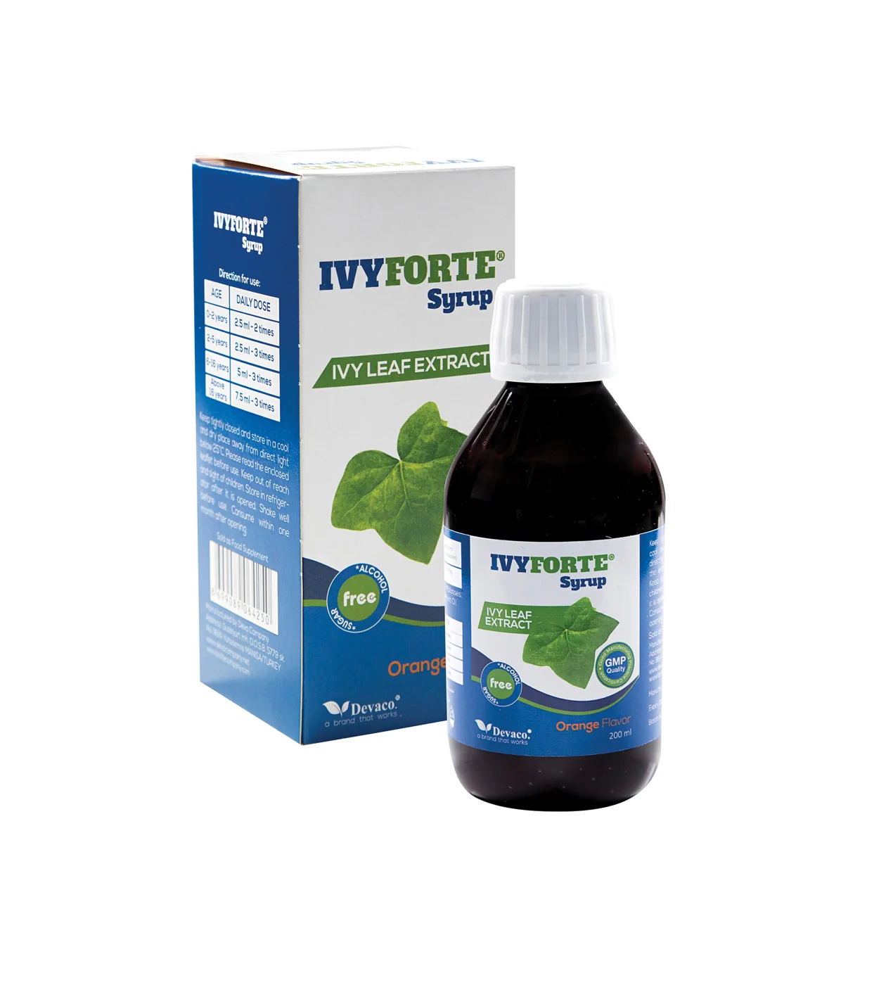 Ivyforte Syrup packaging