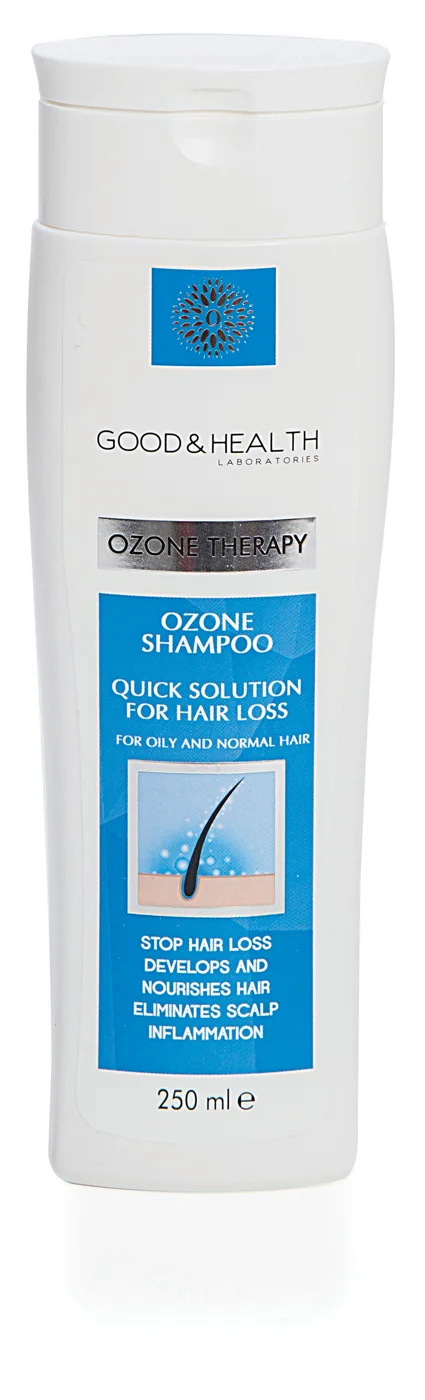 Ozone Shampoo packaging